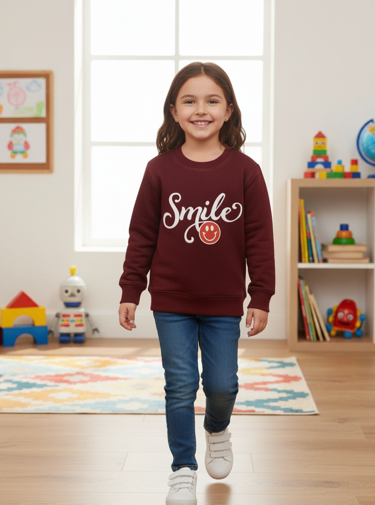 Smile Smiley Face Sweatshirt