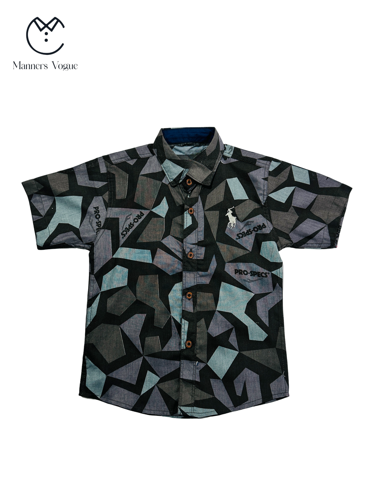 Boys' PRO-SPECS Geometric Print Shirt