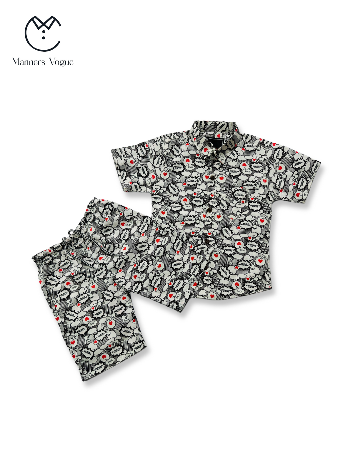 Cool Comic Style Summer Set