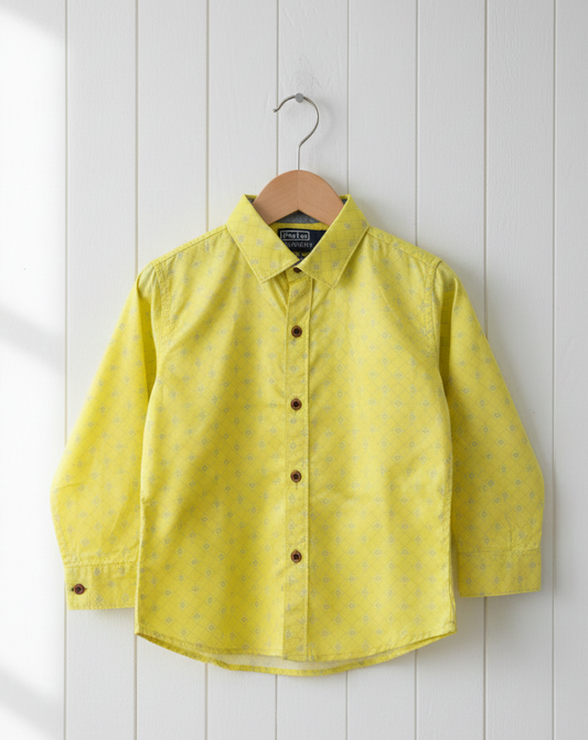 Coral Red Long Sleeve shirt for kids