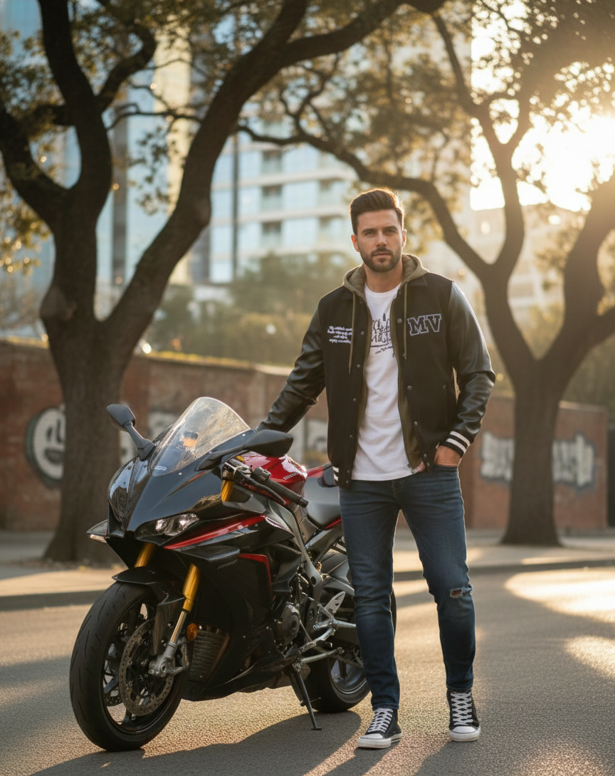 Premium Varsity Jacket Casual Streetwear Fashion