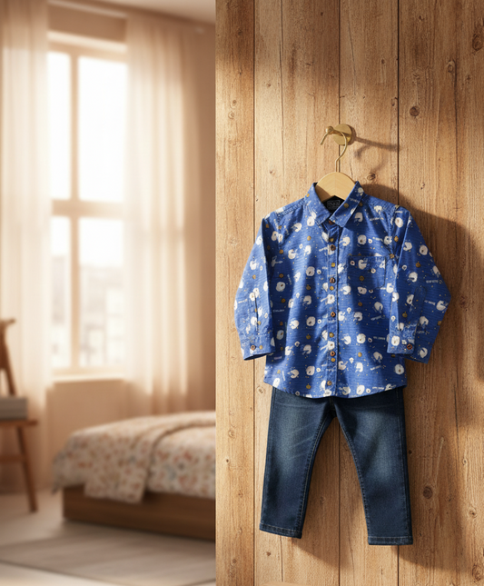 Counting Sheep Button-Down Shirt