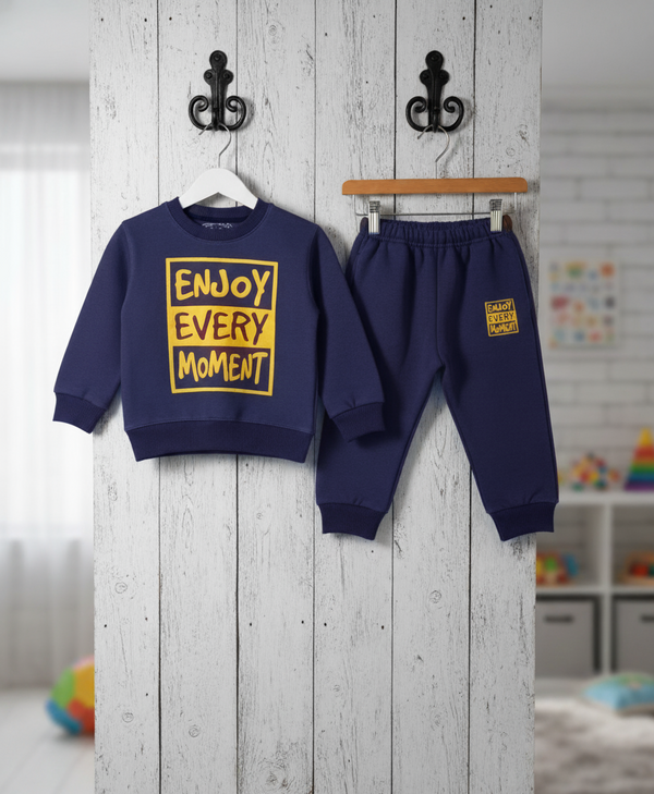 Enjoy Every Moment - Kids Premium Tracksuit Set