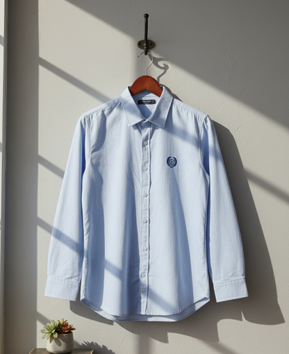 Men’s Premium Light Blue Oxford Casual Shirt