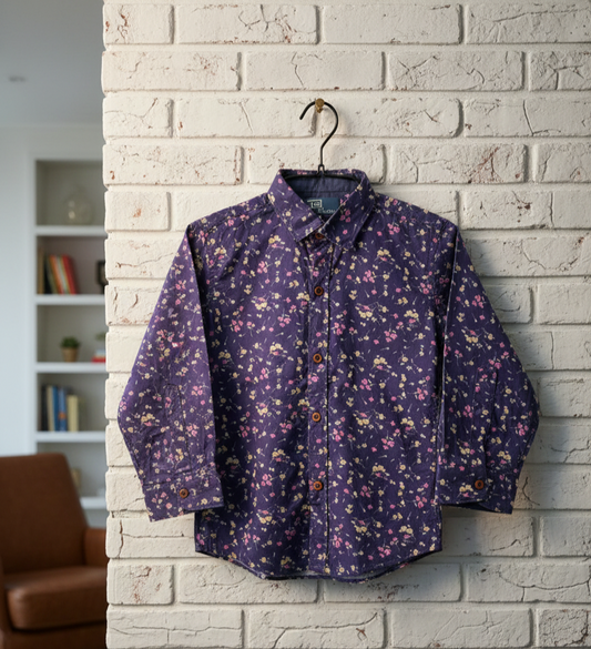 Trendy Floral Pattern shirt for kids