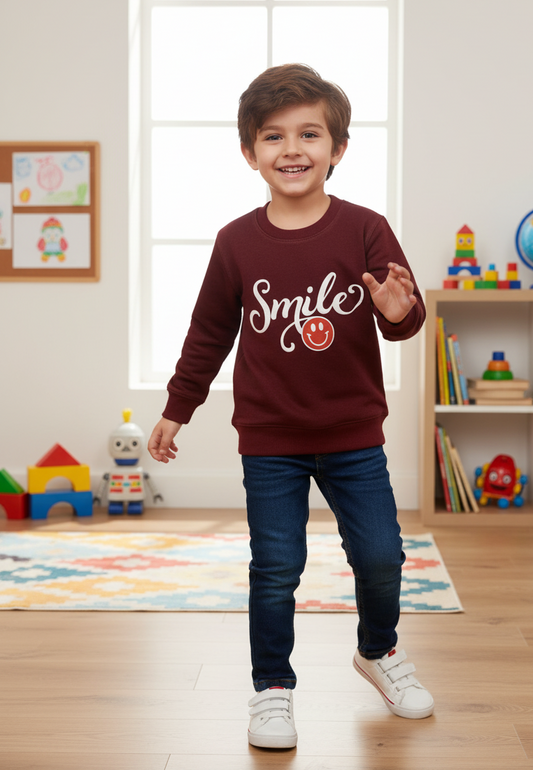 Smile Smiley Face Sweatshirt
