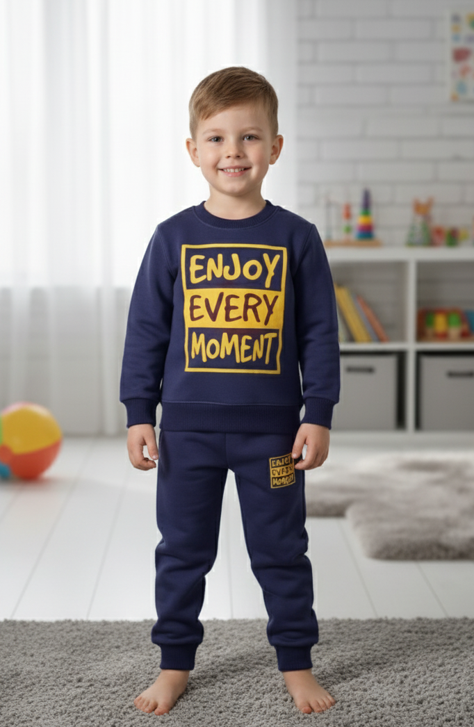 Enjoy Every Moment - Kids Premium Tracksuit Set