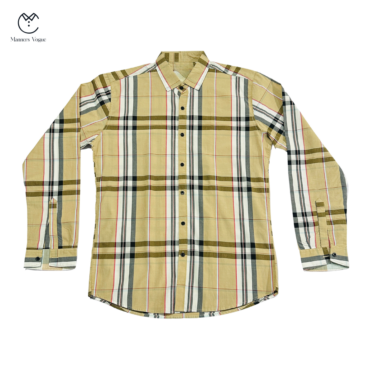 Kids Burburay Checkered Causal Shirt