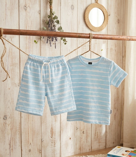 Classic Sky Co-Ord Outfit