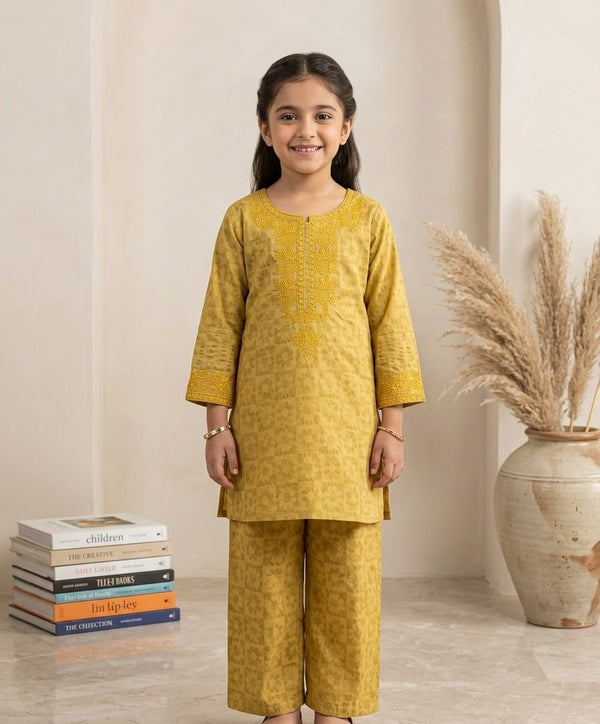 Embroidered Kurta Set