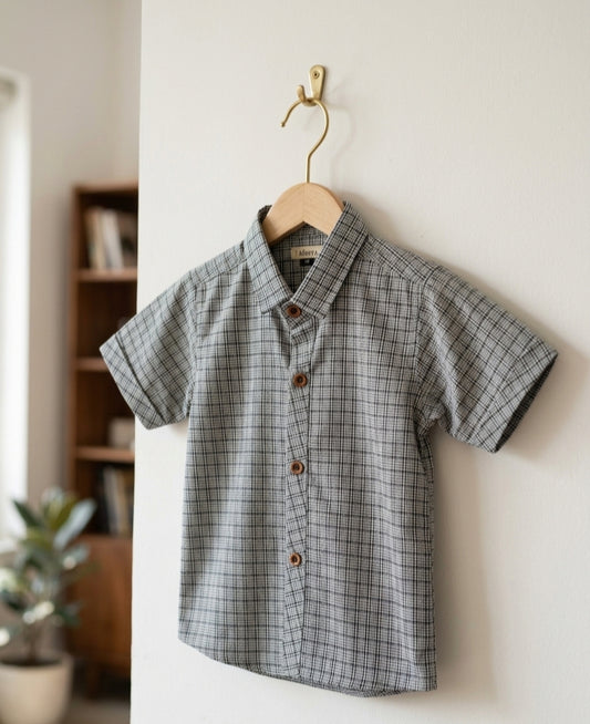 Classic Checkered Shirt for Boys