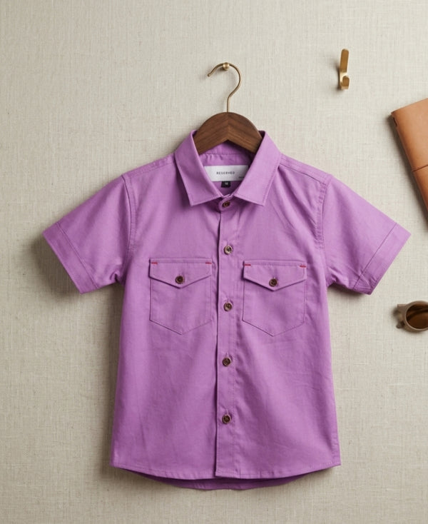 Cool Breeze Kids Casual Button Shirt
