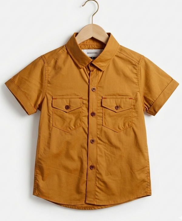 Classic Dual-Pocket Urban Utility Shirt