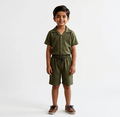 Classic sage olive green outfit