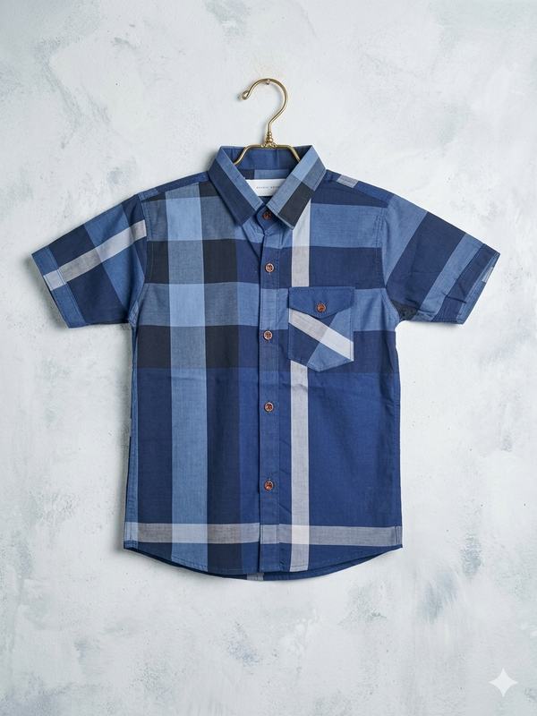 Mini Gentleman  Check Shirt