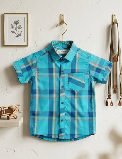 Everyday Comfort Plaid Shirt – Kids Edition