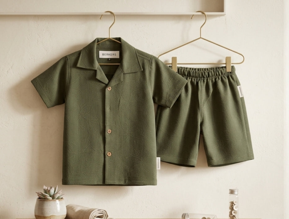 Classic sage olive green outfit